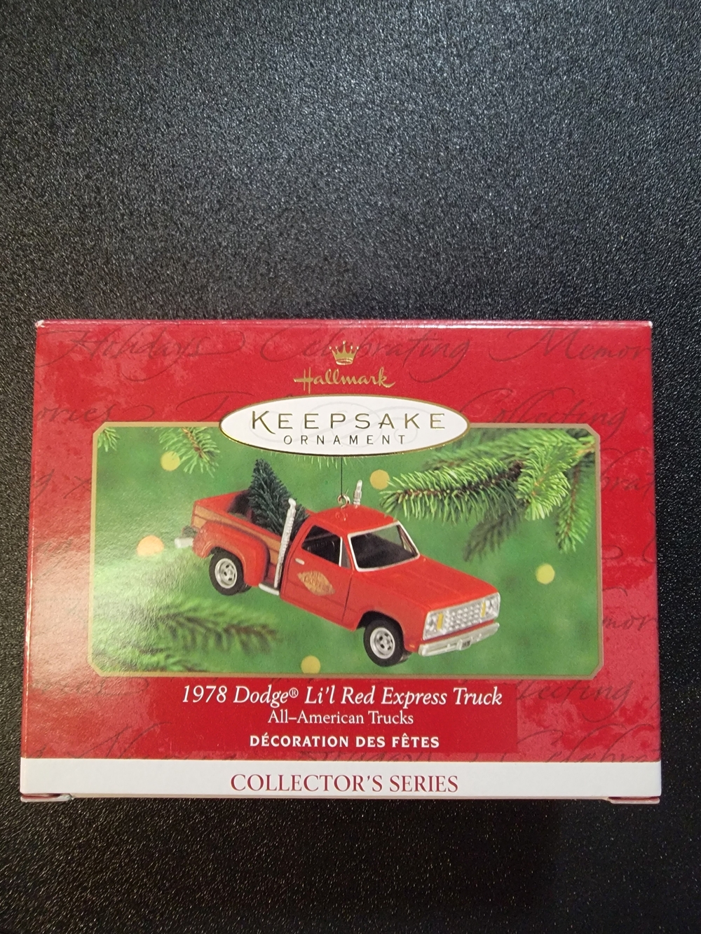 NEW Hallmark Keepsake Red 1978 Dodge Lil' Red Express Truck Ornament